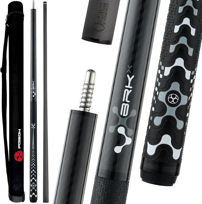 Poison VX Jump/Break Black / Gray · GTX grip cue and product details
